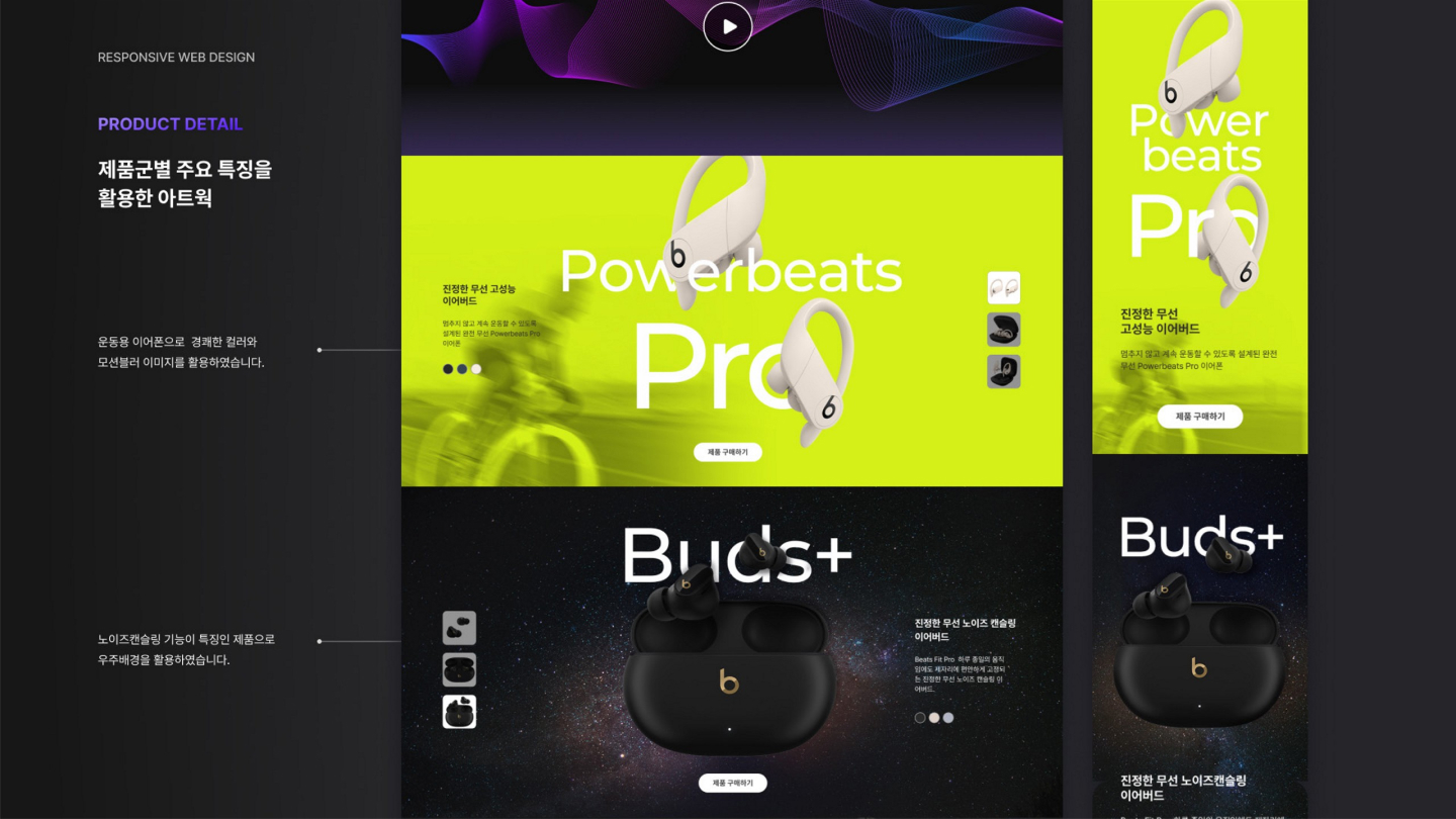 비츠바이닥터드레 반응형 웹 / UI/UX 디자이너 취업 아카데미 정수현6