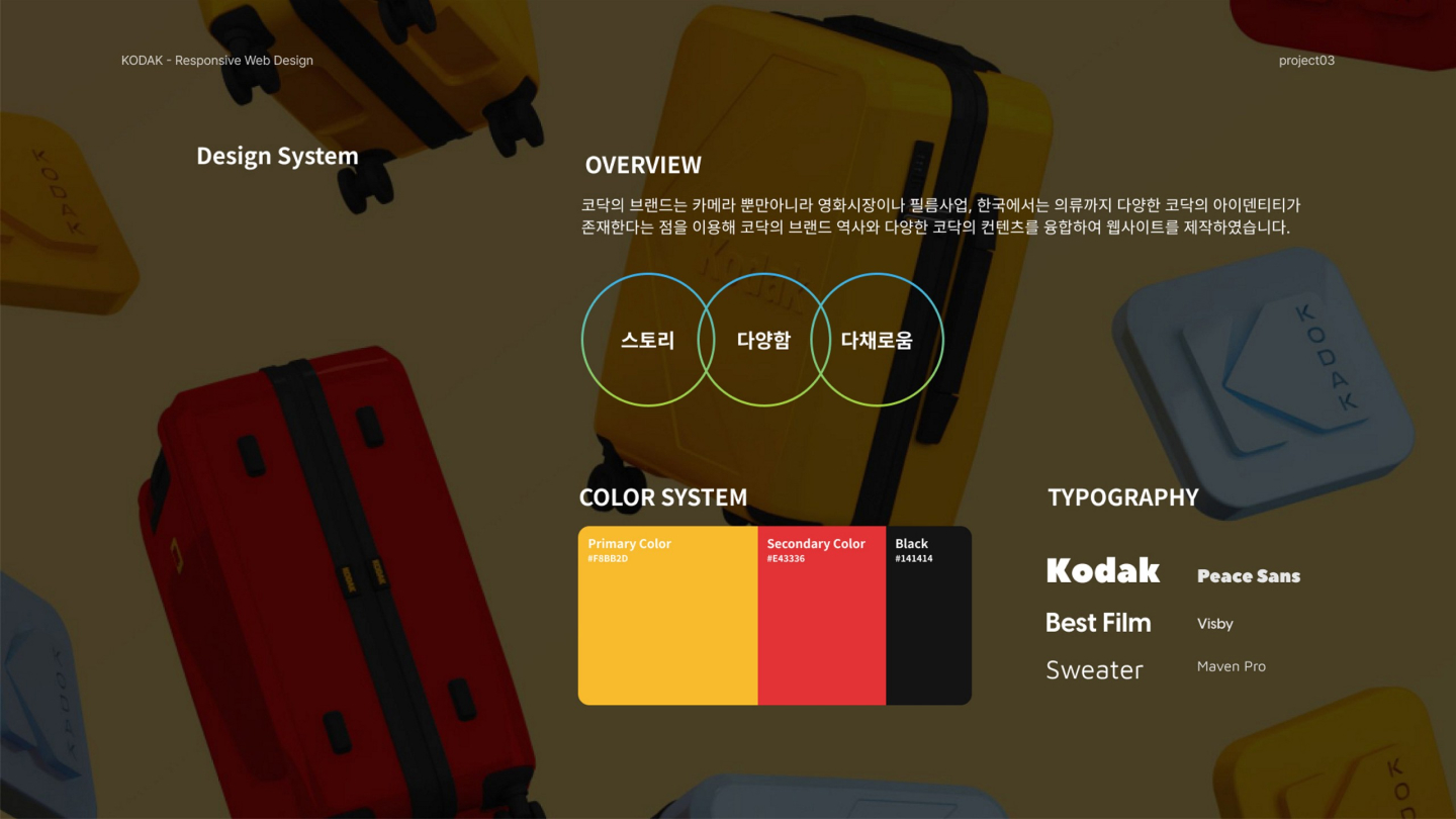 코닥 반응형 웹 / UI/UX 디자이너 취업 아카데미 신성민2