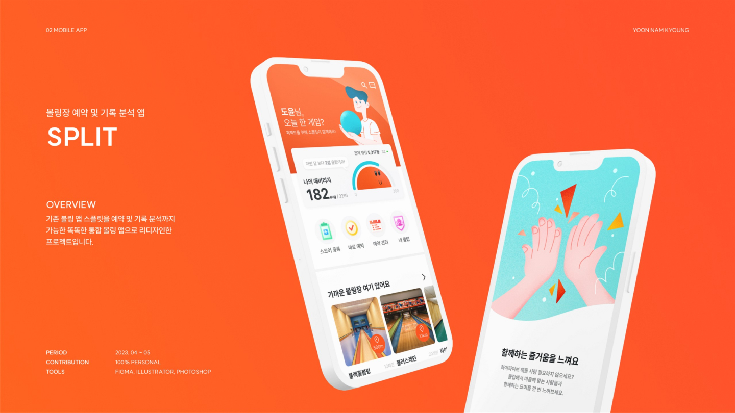 SPLIT / UI/UX 디자이너 취업 아카데미 윤남경1