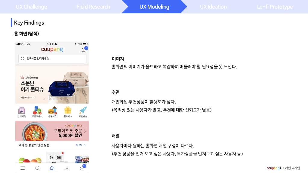쿠팡 / 라이트브레인 UX 아카데미 김O라, 이O은, 최O강11