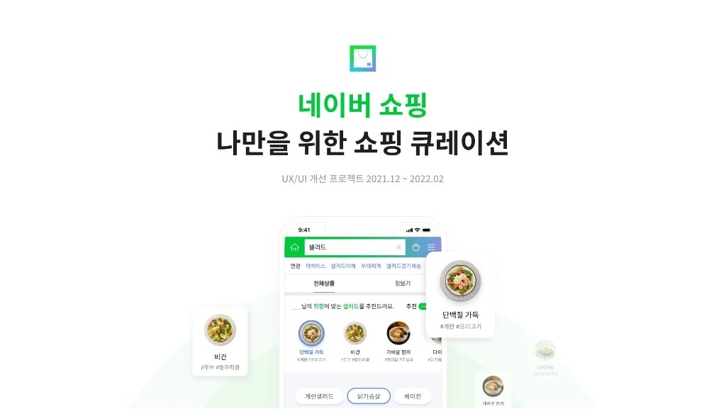 네이버 쇼핑 / 라이트브레인 UX 아카데미 김민지, 홍혜림, 조혜정, 이지현, 고은혜1