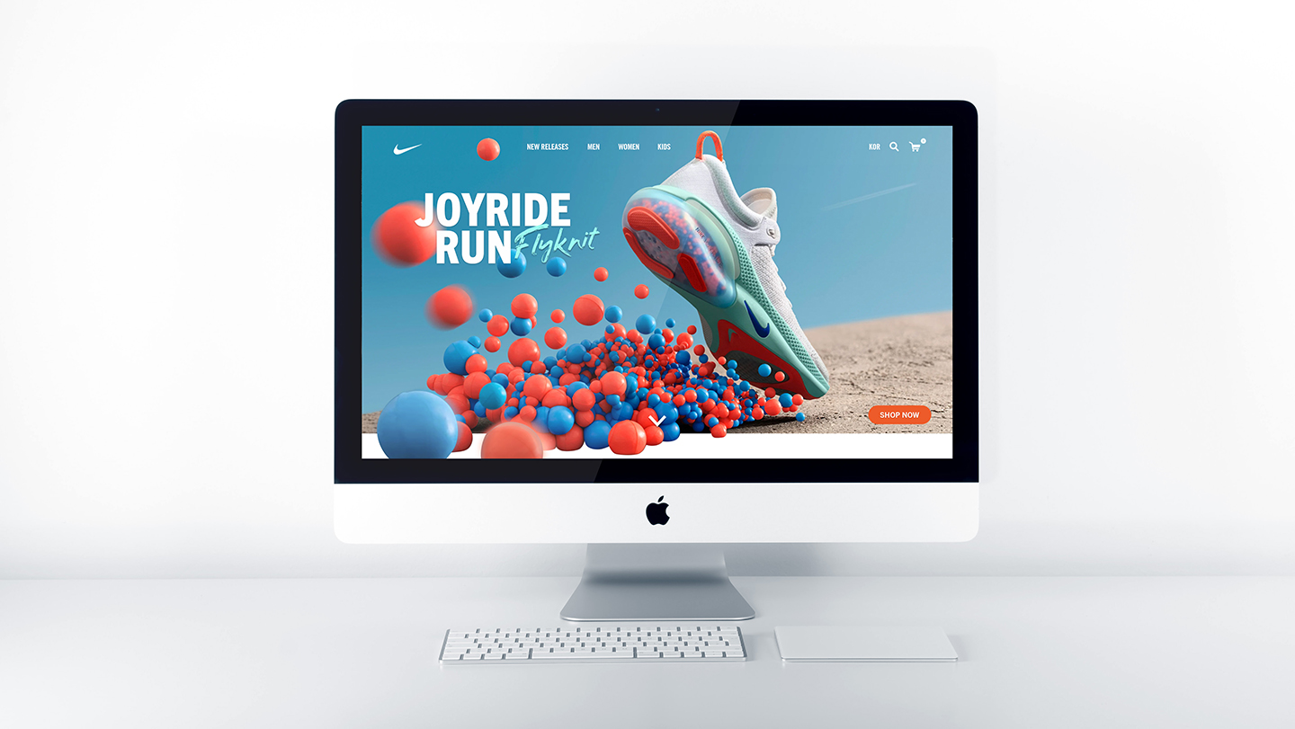 나이키 조이라이드 / UI/UX 디자이너 취업 아카데미 김혜정10