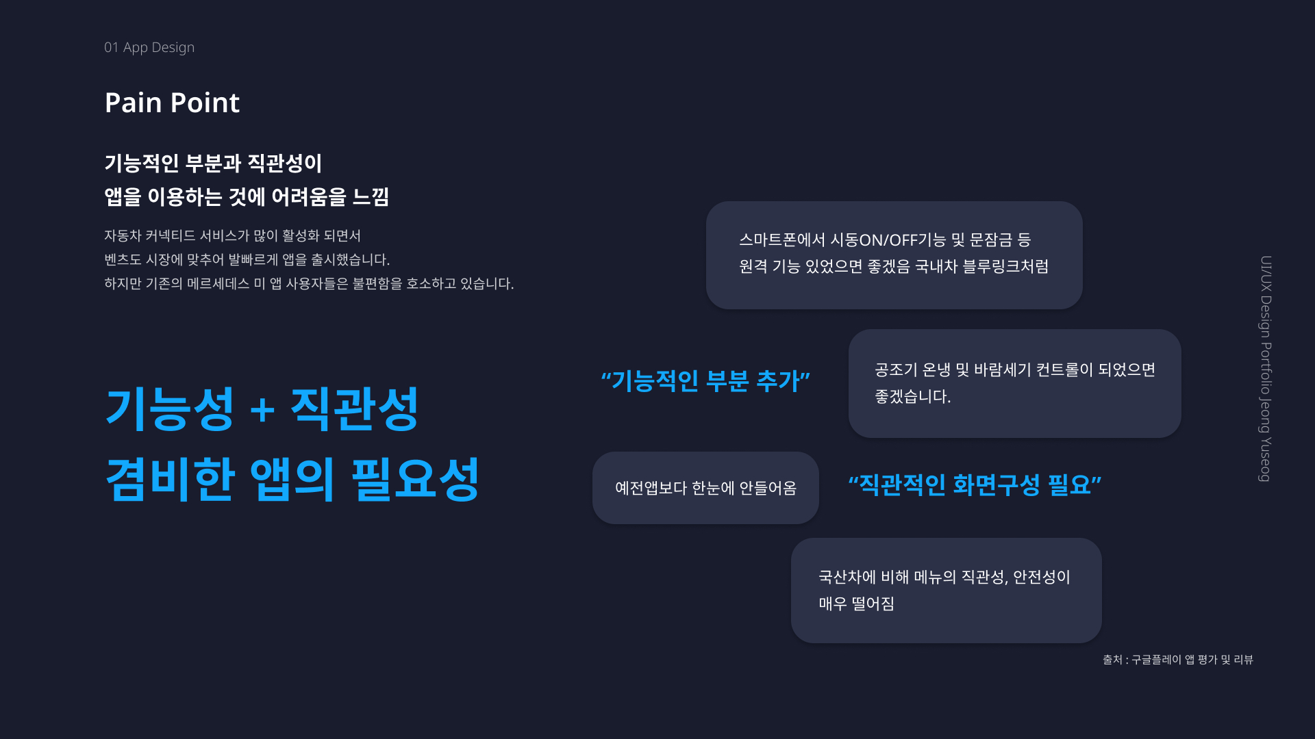Mercedes Me / UI/UX 디자이너 취업 아카데미 정유석3