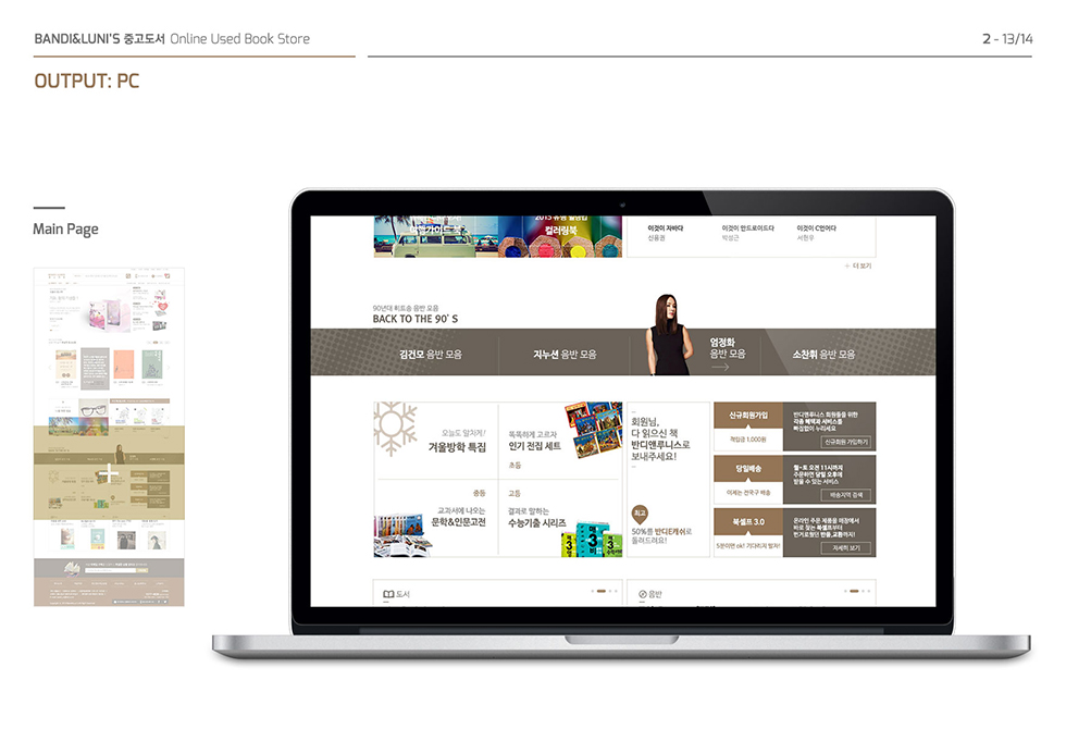 BANDI & LUNI'S 중고서점 / WMDS 박다솜13