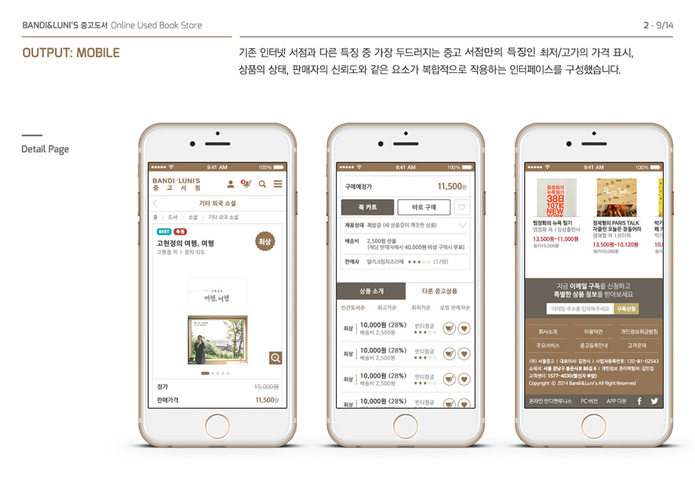 BANDI & LUNI'S 중고서점 / WMDS 박다솜9