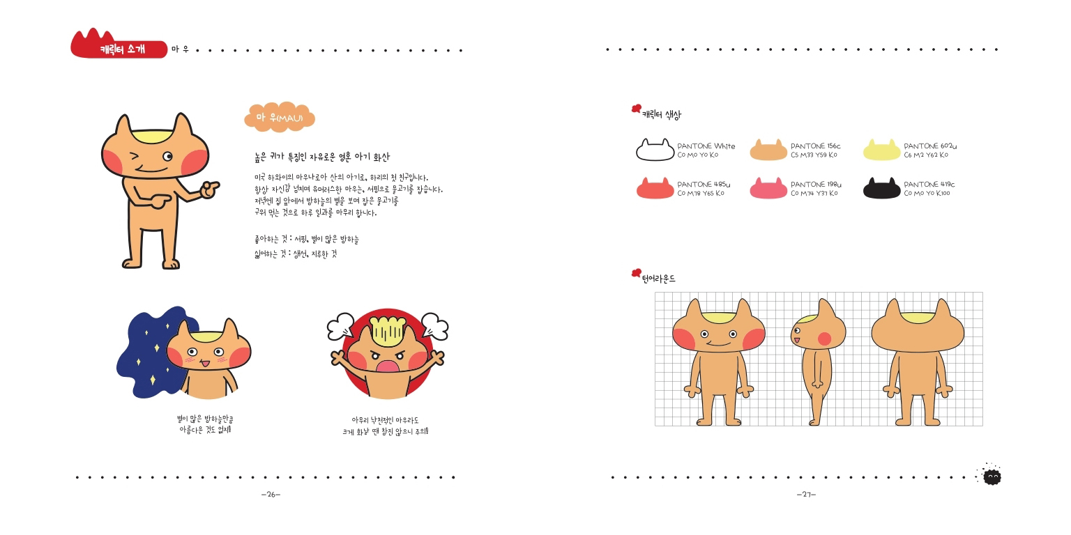 마그마그 / 캐릭터디자인 아카데미 : 37기 이소영14