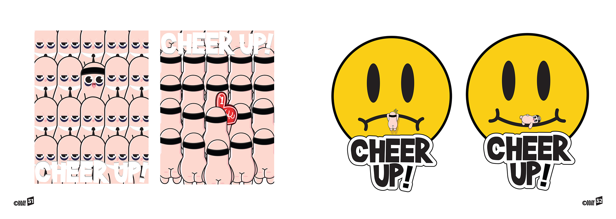 CHEER UP! FINGERS / 캐릭터디자인 아카데미 : 33기 이현성26