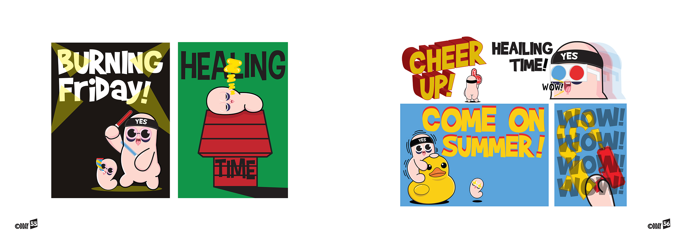 CHEER UP! FINGERS / 캐릭터디자인 아카데미 : 33기 이현성28