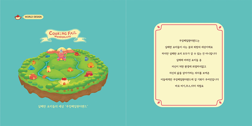Cooking Fail Wonderland / 캐릭터디자인 아카데미 : 35기 성혜연8