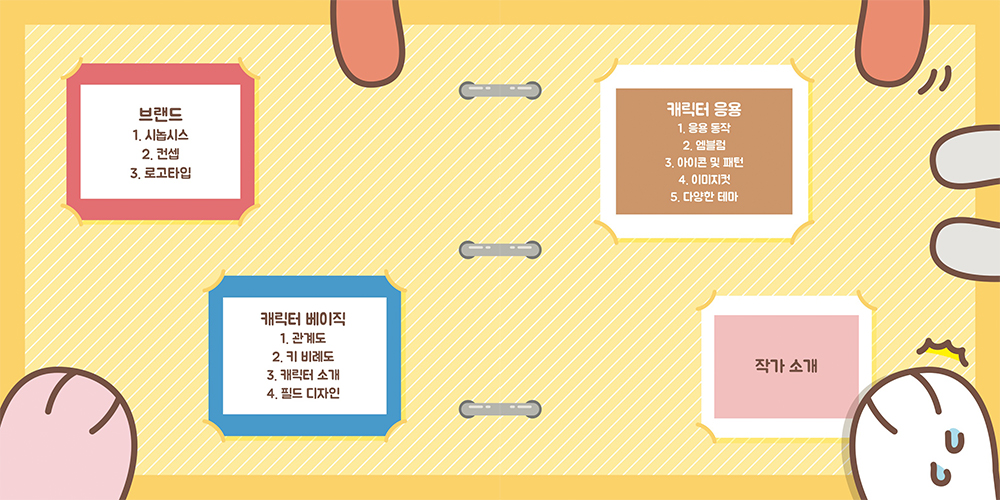 귀척사기단 통통즈 / 캐릭터디자인 아카데미 : 35기 송은주1