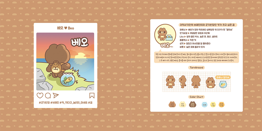 귀척사기단 통통즈 / 캐릭터디자인 아카데미 : 35기 송은주15