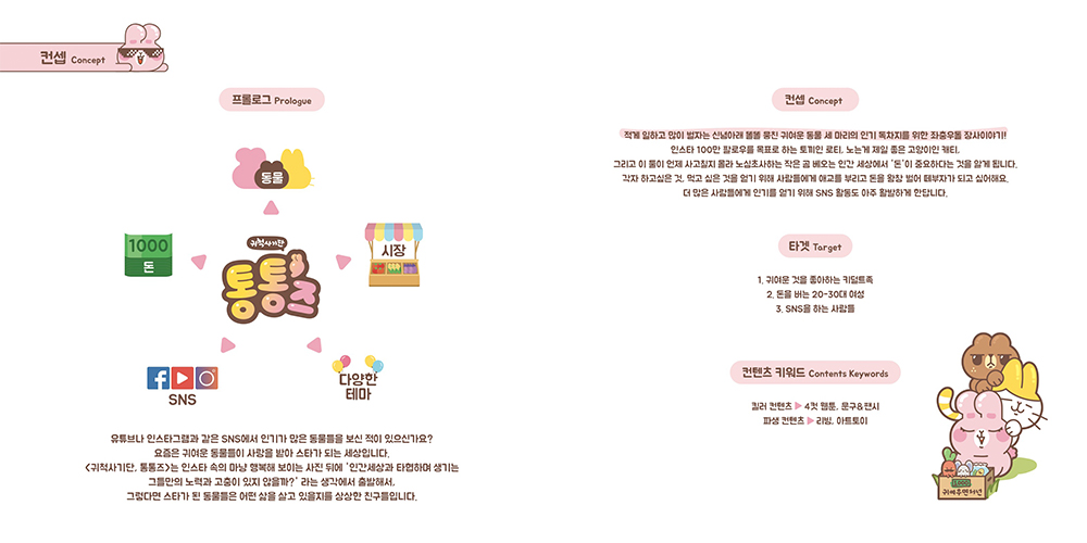 귀척사기단 통통즈 / 캐릭터디자인 아카데미 : 35기 송은주7