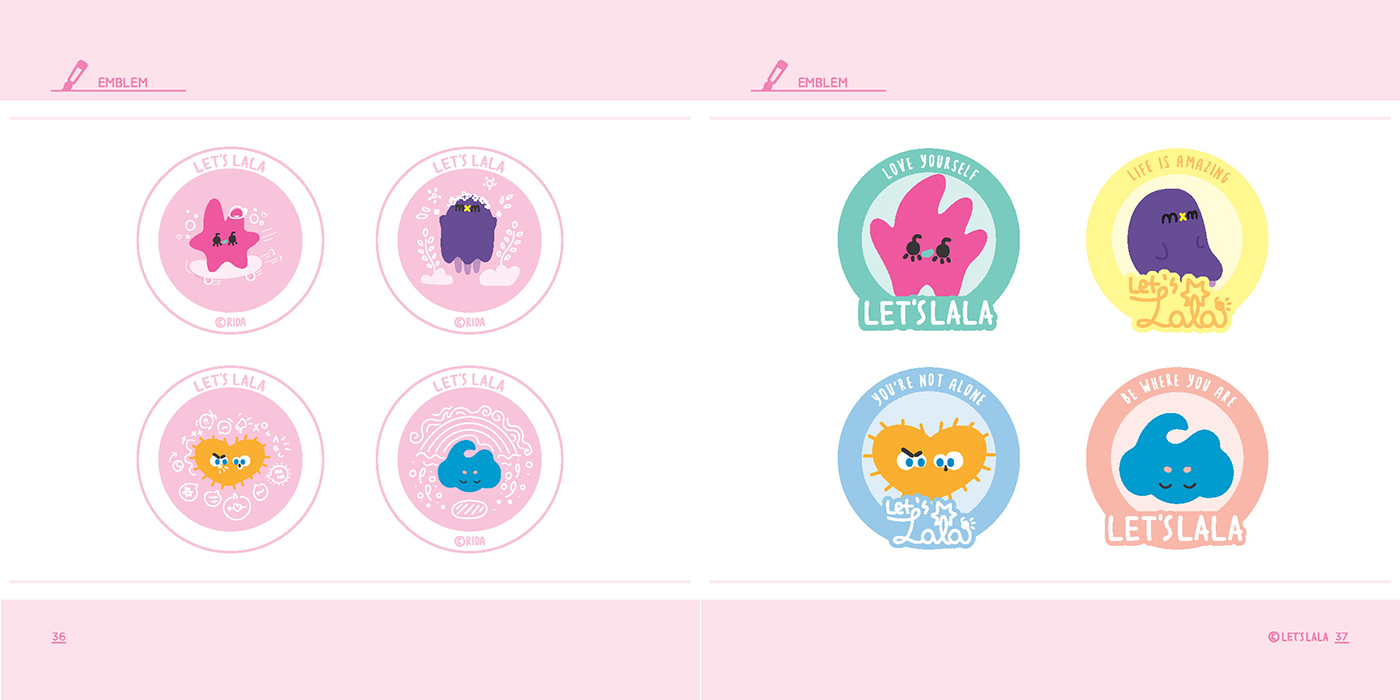LET'S LALA / 캐릭터디자인 아카데미 : 38기 김우리19