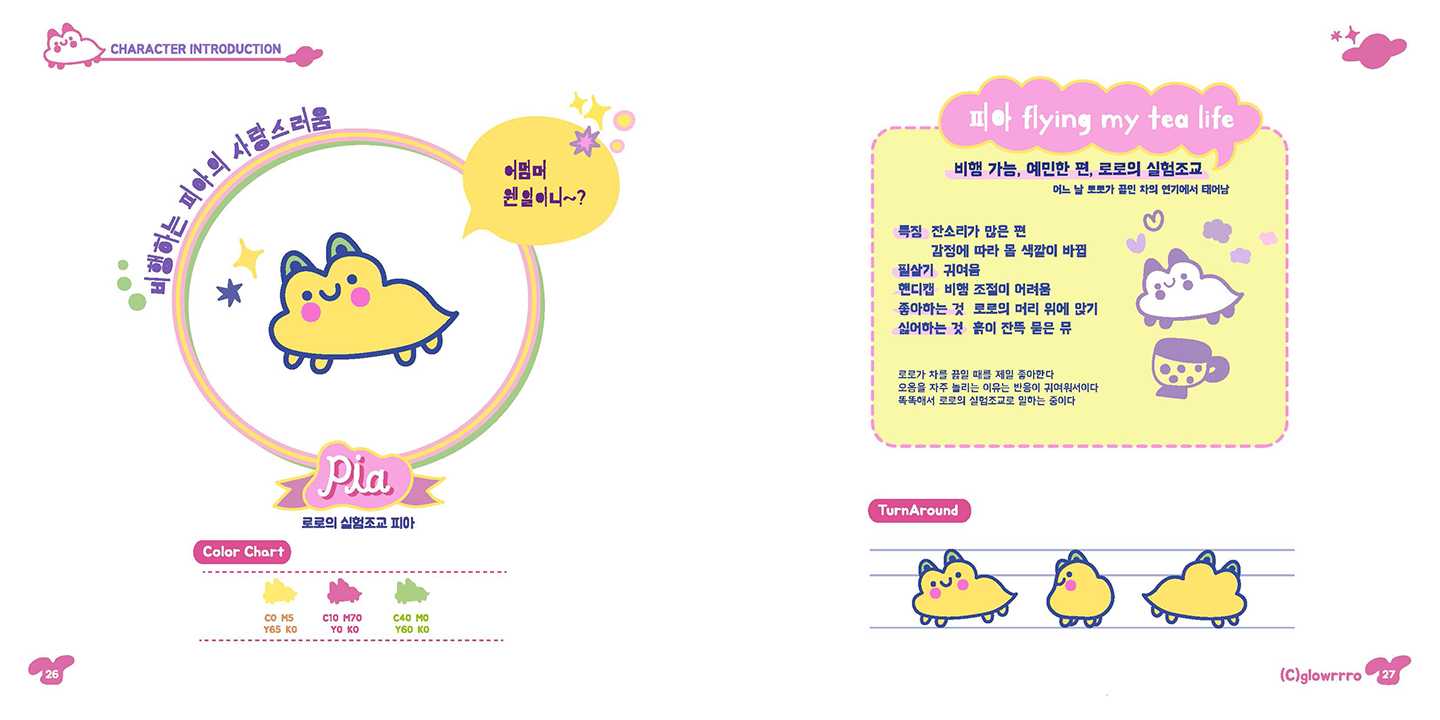 글로위스 로로 / 캐릭터디자인 아카데미 : 38기 박선14