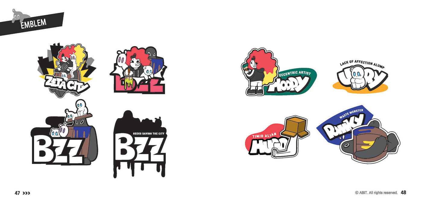 BZZ / 캐릭터디자인 아카데미 : 39기 이혜린25