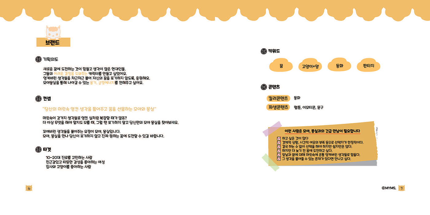 모야몽실 / 캐릭터 디자인 아카데미 박성은4