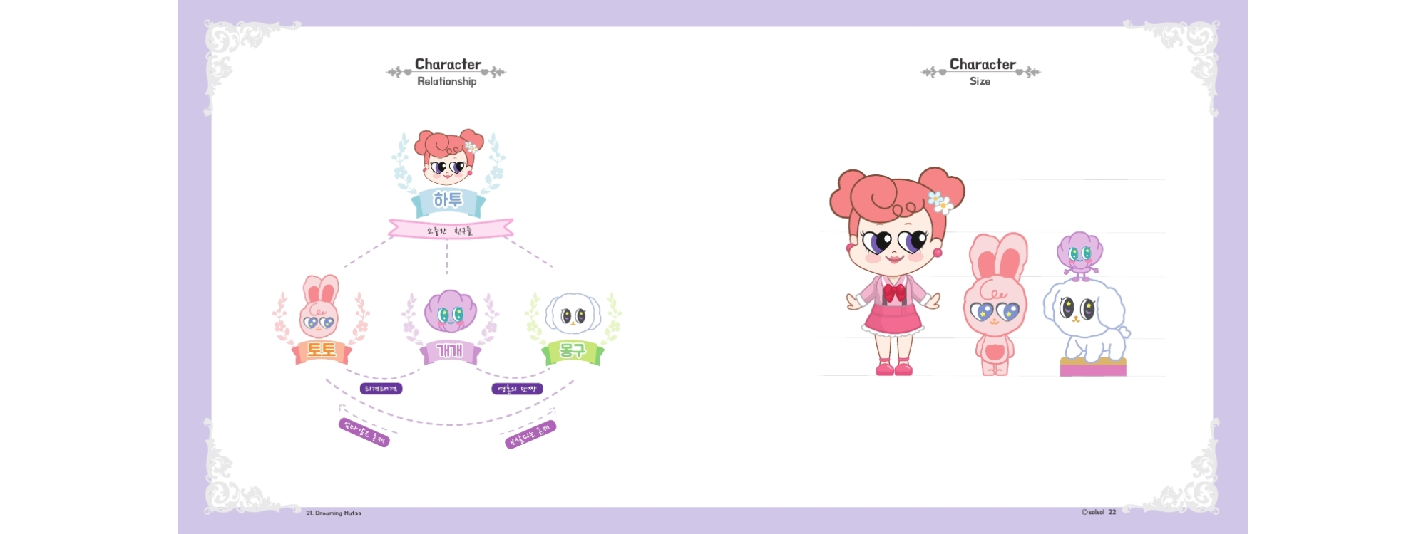 Dreaming Hatoo / DCIA : 디지털 캐릭터 일러스트레이션 아카데미 신솔10
