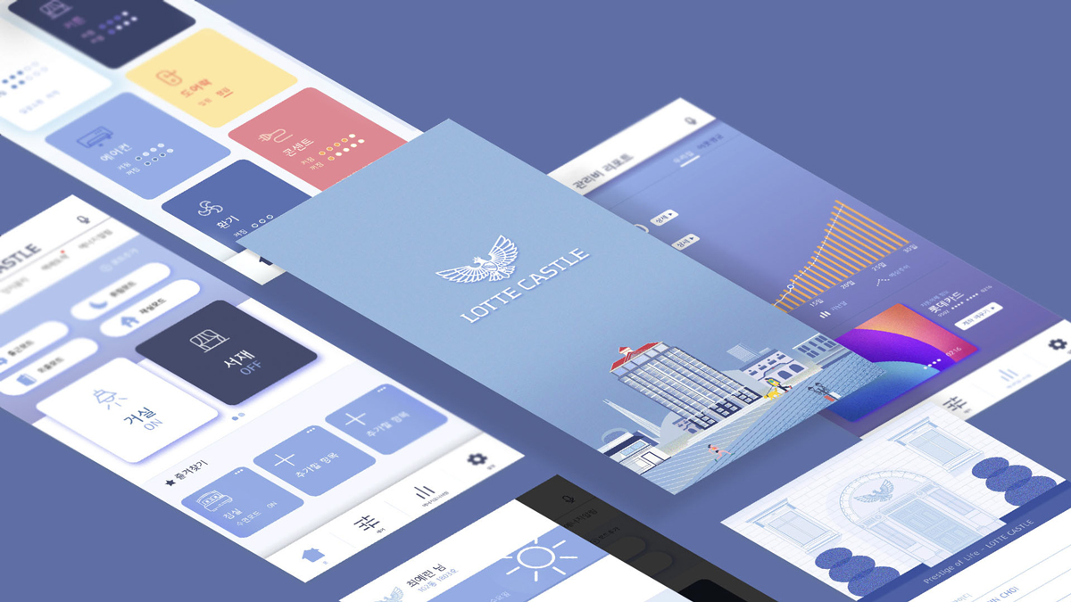 롯데캐슬 / 모바일 & 웹 UX/UI 디자인 포트폴리오 실무 프로젝트 최예린8