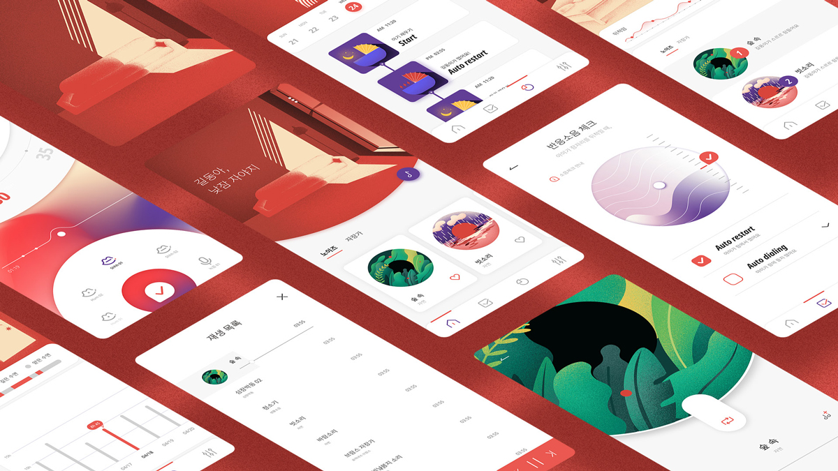 Mom's baby sound / 모바일 & 웹 UX/UI 디자인 포트폴리오 실무 프로젝트 김희은13