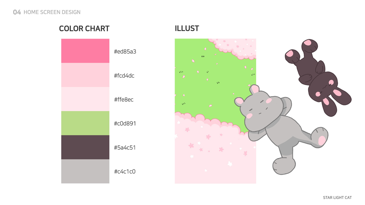 Cherry Blossom / 모바일 & 웹 UX/UI 디자인 포트폴리오 실무 프로젝트 이경진2