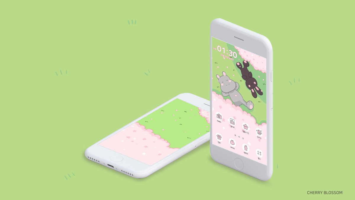 Cherry Blossom / 모바일 & 웹 UX/UI 디자인 포트폴리오 실무 프로젝트 이경진4