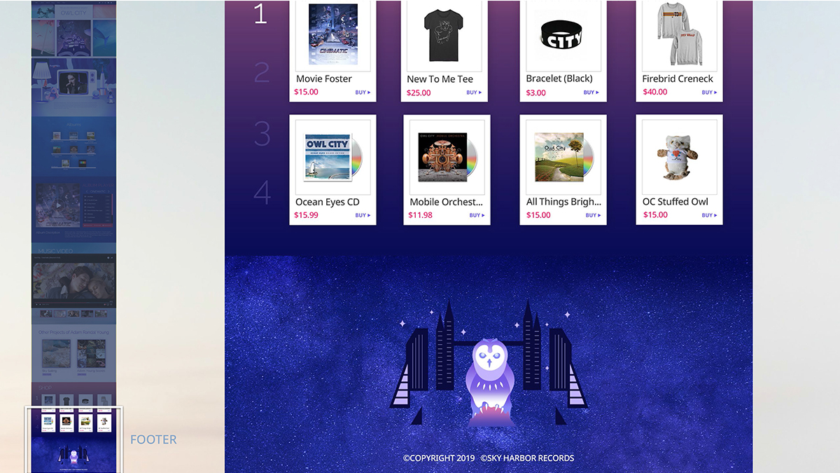 OWL CITY / 모바일 & 웹 UX/UI 디자인 포트폴리오 실무 프로젝트 김송영11