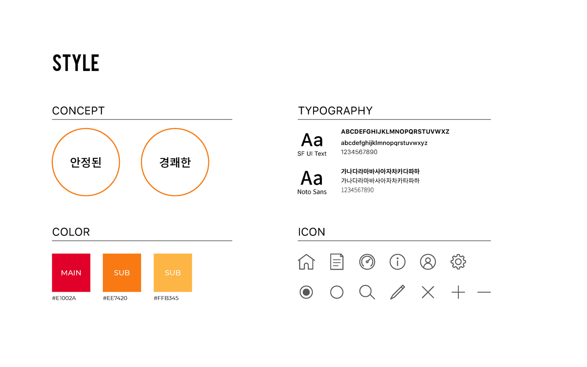 도시가스 앱 / 모바일 & 웹 UX/UI 디자인 포트폴리오 실무 프로젝트 이아현3