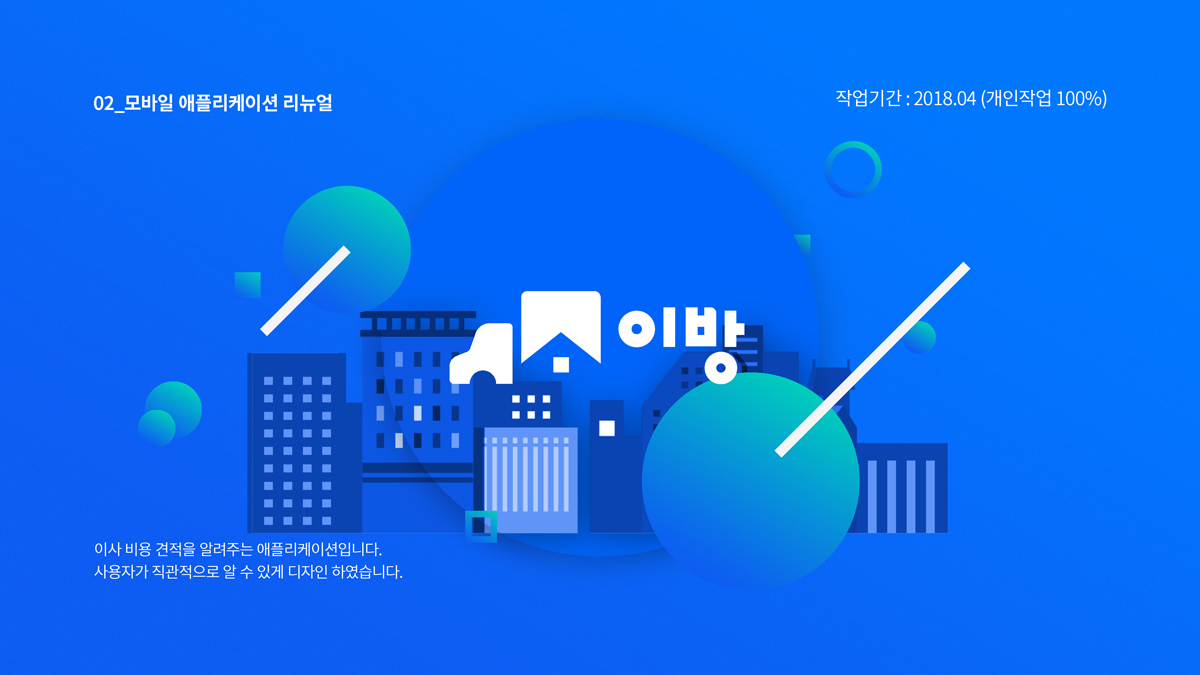 이방 리디자인 / 모바일 & 웹 UX/UI 디자인 포트폴리오 실무 프로젝트 엄혜지1