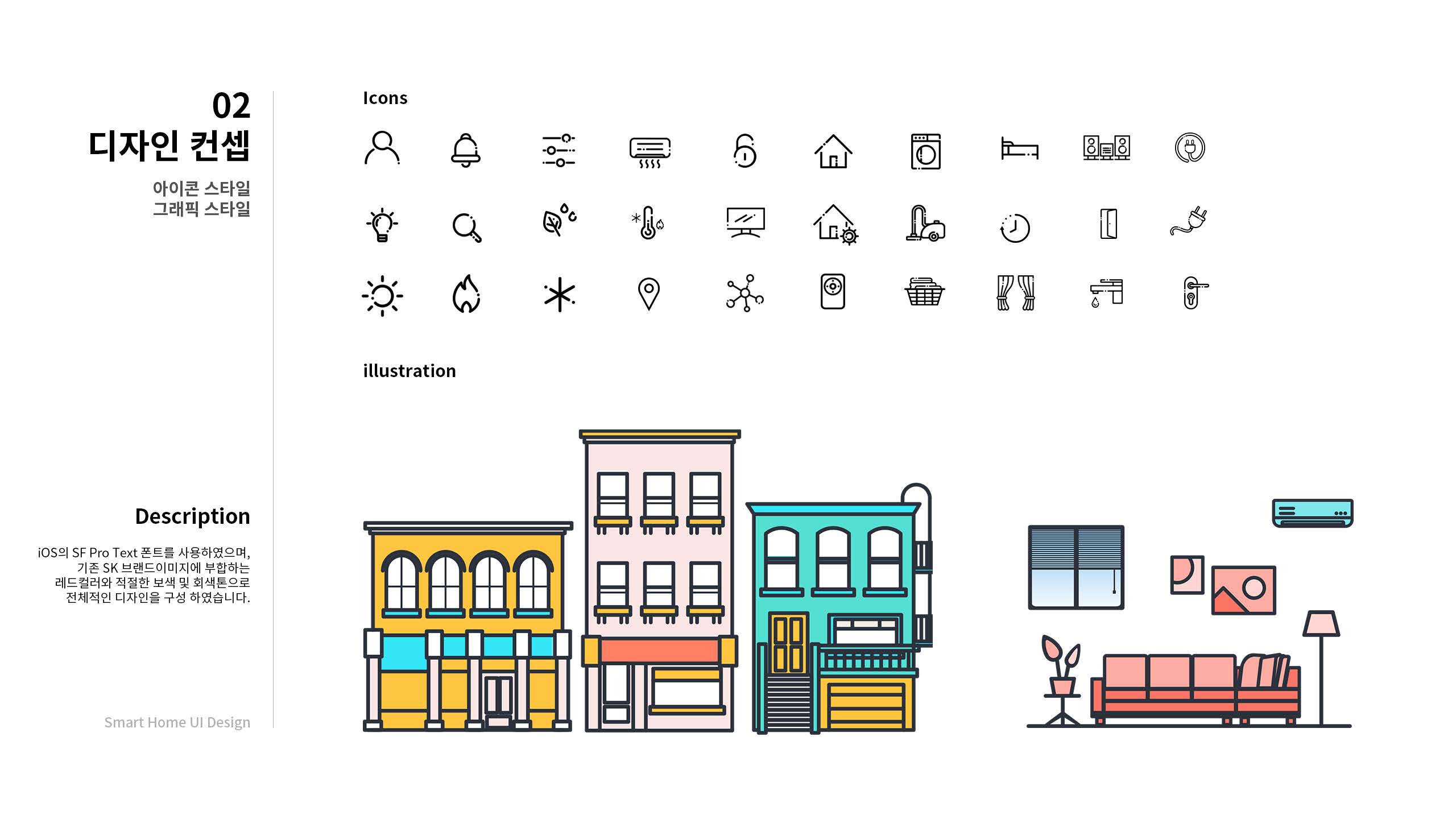 스마트홈 앱디자인 / UX/UI 모바일&웹 디자인 스페셜리스트 전현우3