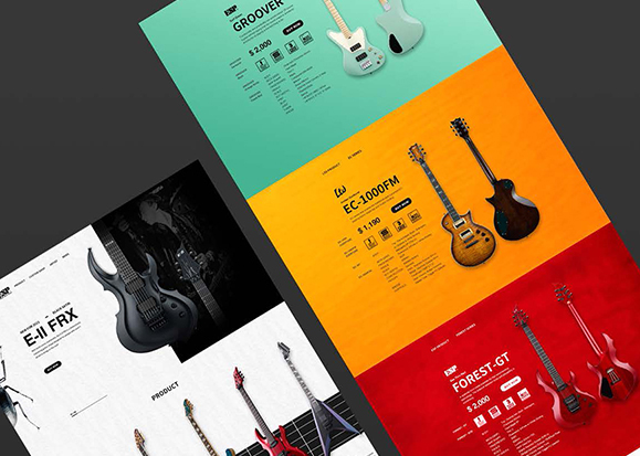ESP GUITAR / UI/UX 디자이너 취업 아카데미									 손가연