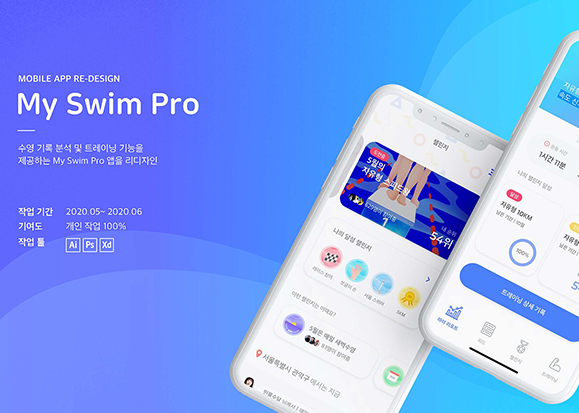 My Swim Pro / UI/UX 디자이너 취업 아카데미 김서린