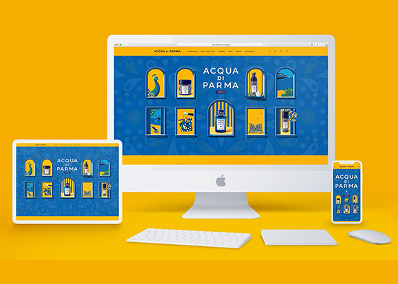 Acqua di Parma / UI/UX 디자이너 취업 아카데미 김수영