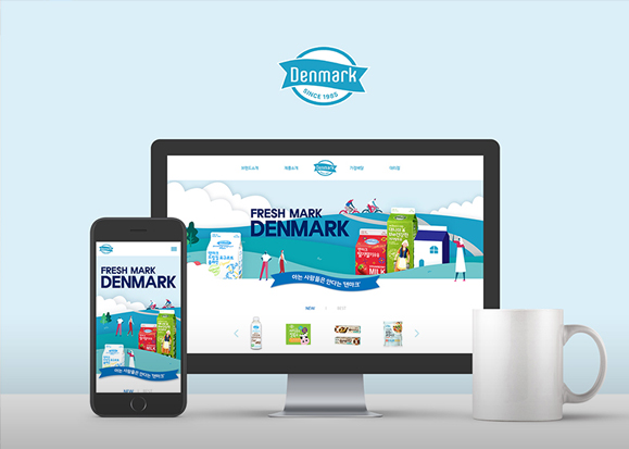 덴마크 반응형 웹 리디자인 / 모바일 & 웹 UX/UI 디자인 포트폴리오 실무 프로젝트 강영은