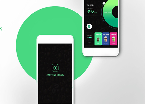 CAFFEINE CHECK / MXPP : 모바일 & 웹 UX/UI 디자인 포트폴리오 실무 프로젝트 이은비