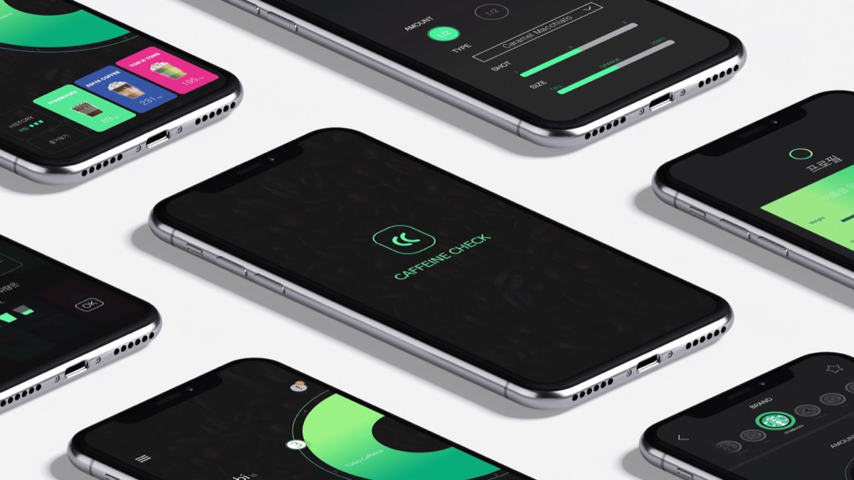 CAFFEINE CHECK / MXPP : 모바일 & 웹 UX/UI 디자인 포트폴리오 실무 프로젝트 이은비6
