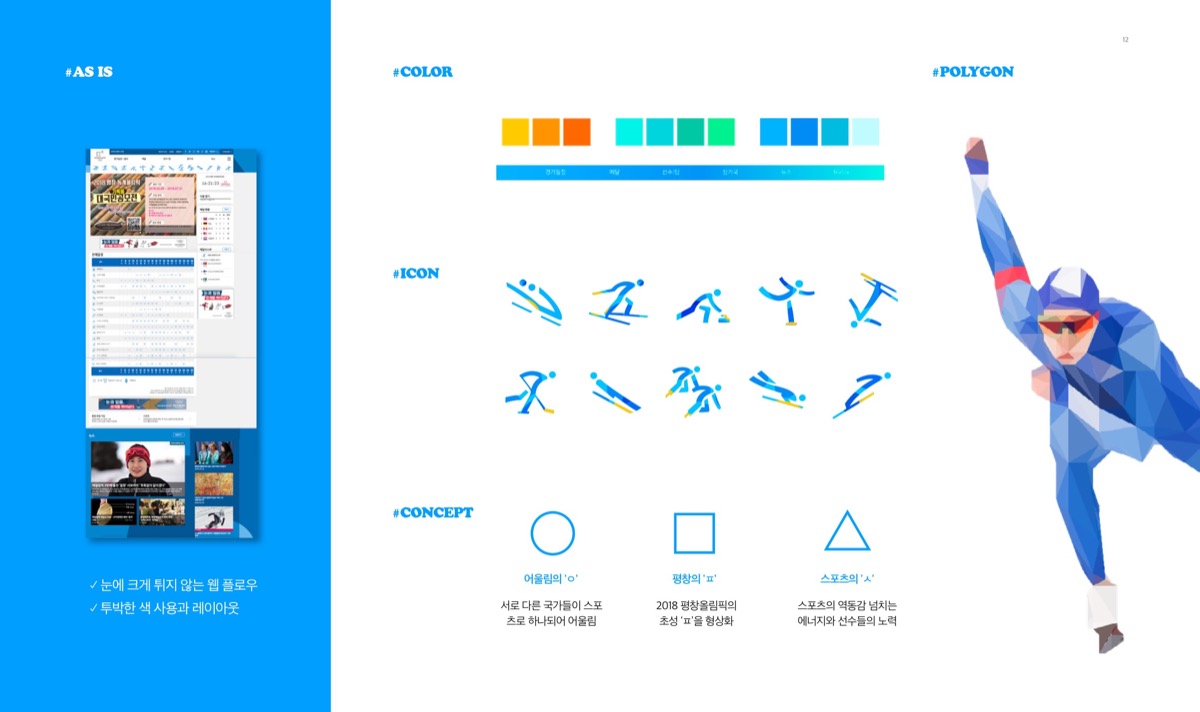 2018 평창올림픽 웹&앱 / MXPP : 모바일 & 웹 UX/UI 디자인 포트폴리오 실무 프로젝트 임은주2