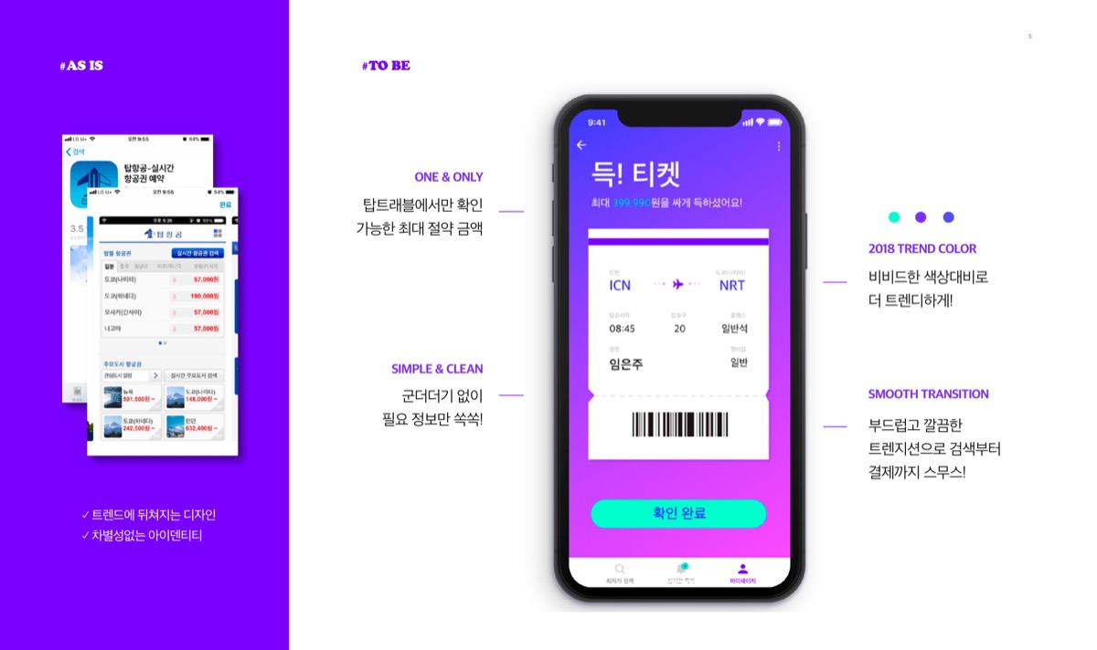 TOPTRAVEL / MXPP : 모바일 & 웹 UX/UI 디자인 포트폴리오 실무 프로젝트 임은주2