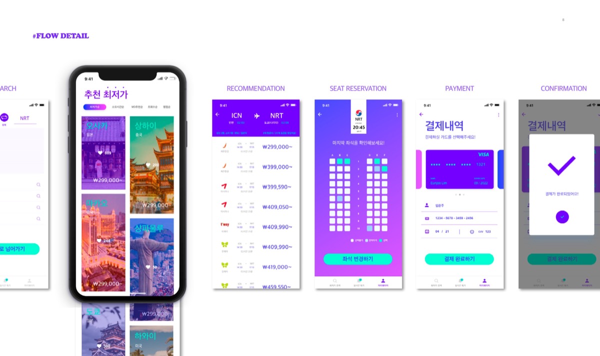 TOPTRAVEL / MXPP : 모바일 & 웹 UX/UI 디자인 포트폴리오 실무 프로젝트 임은주5