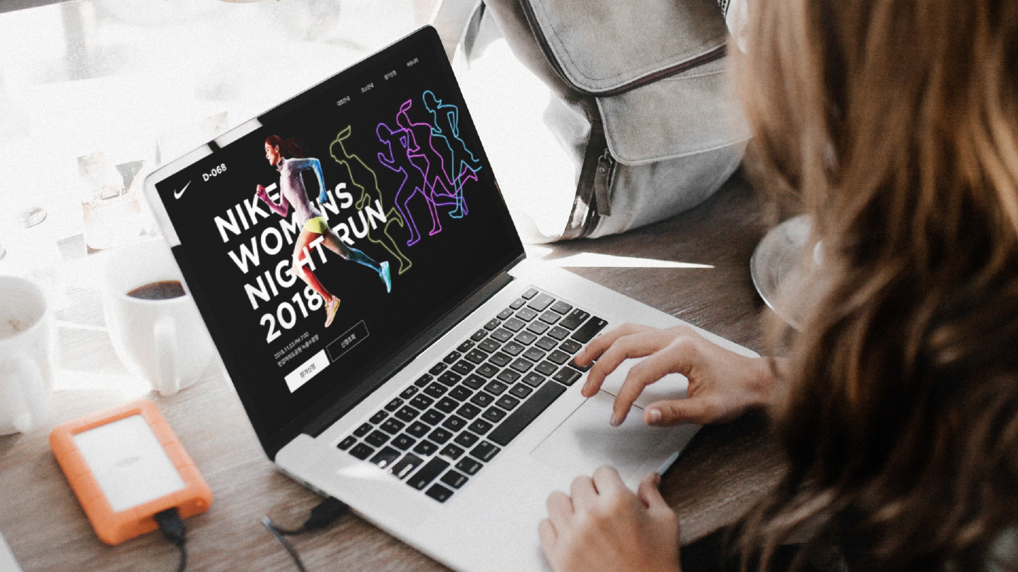 나이키 우먼스 나이트런 2018 / 모바일 & 웹 UX/UI 디자인 포트폴리오 실무 프로젝트 하지서10