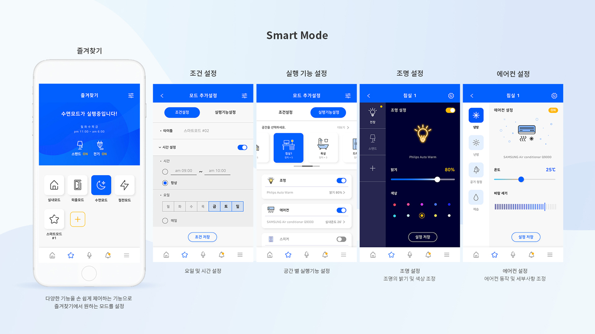 스마트홈 어플 : 똑똑한 집사 / 모바일 & 웹 UX/UI 디자인 포트폴리오 실무 프로젝트 박민지7