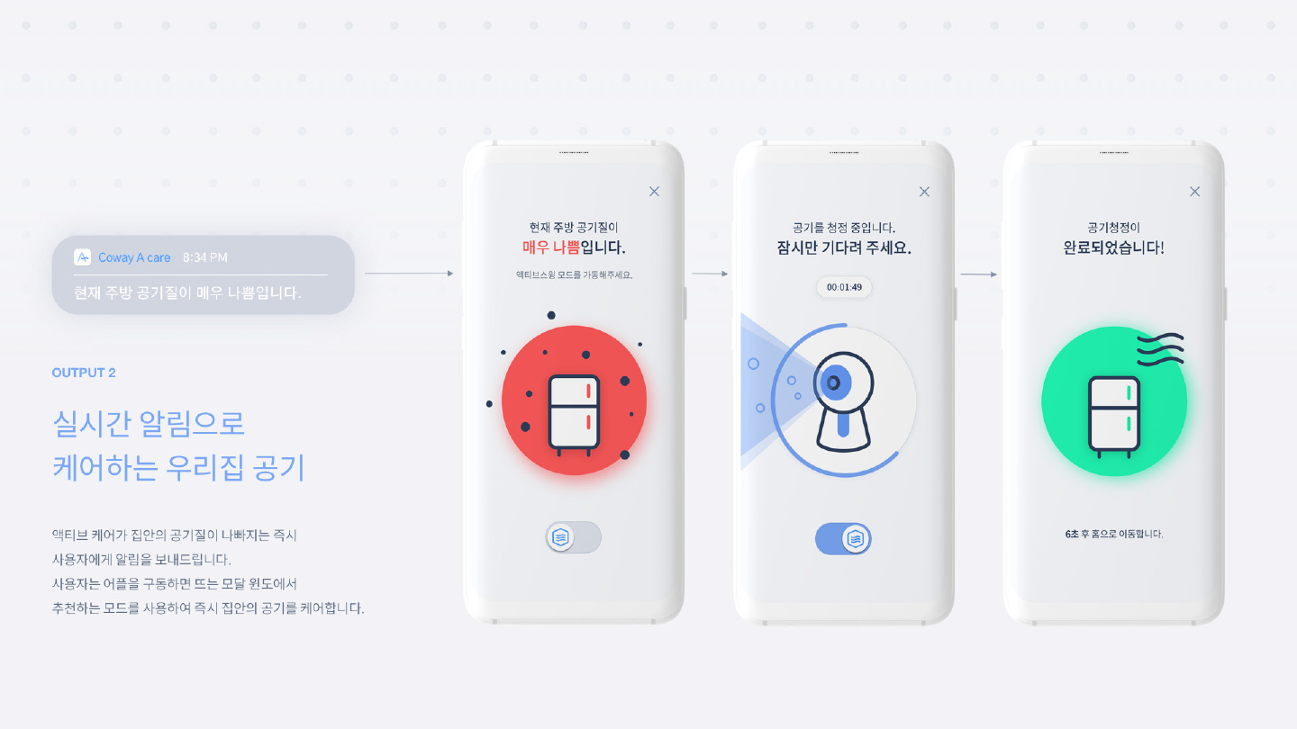 A케어 / 모바일 & 웹 UX/UI 디자인 포트폴리오 실무 프로젝트 이예원5