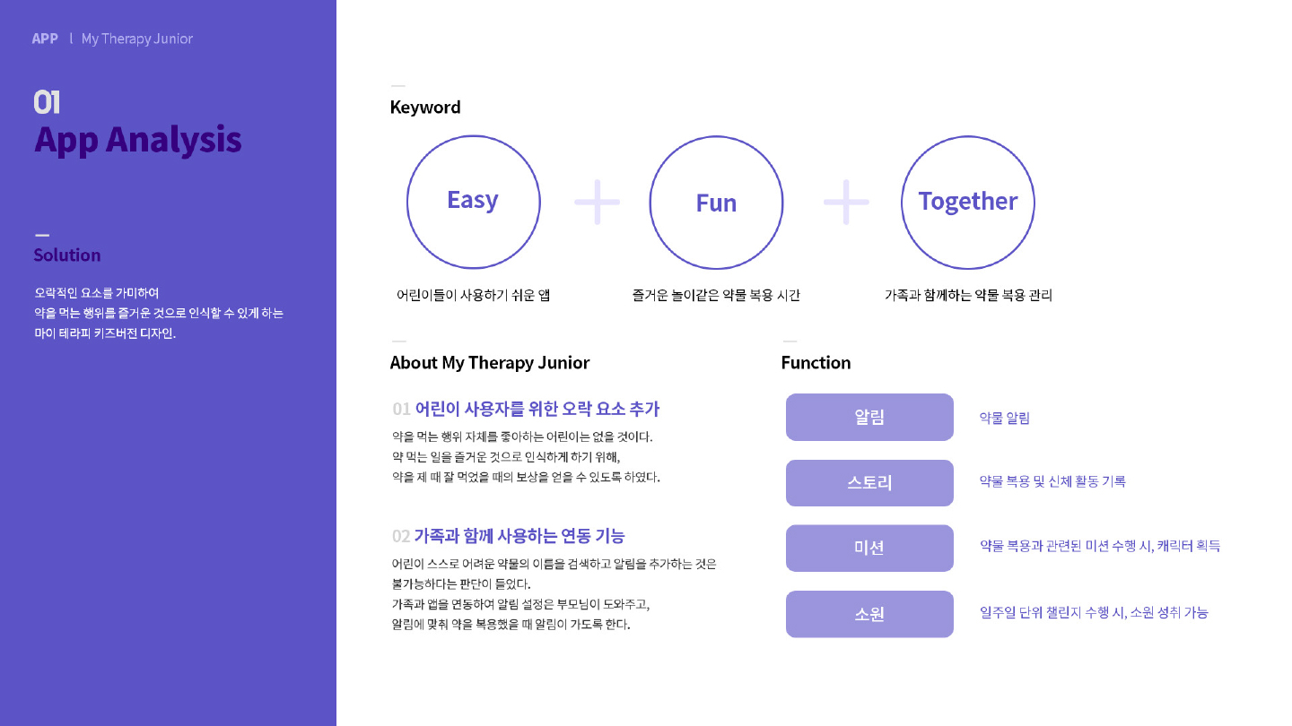 마이 테라피 / 모바일 & 웹 UX/UI 디자인 포트폴리오 실무 프로젝트 최현정3