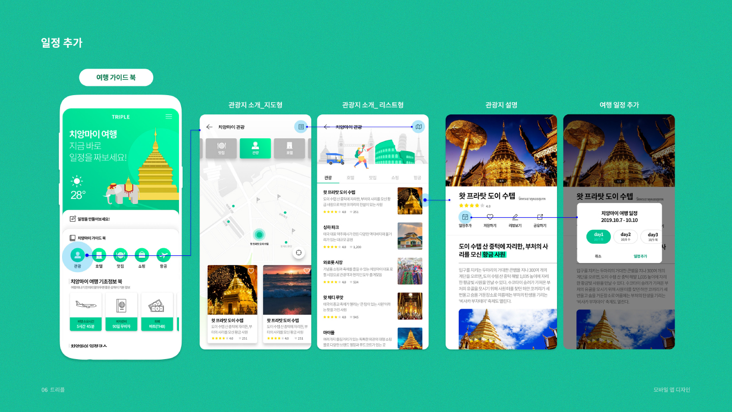 트리플 / 모바일 & 웹 UX/UI 디자인 포트폴리오 실무 프로젝트 전소은6