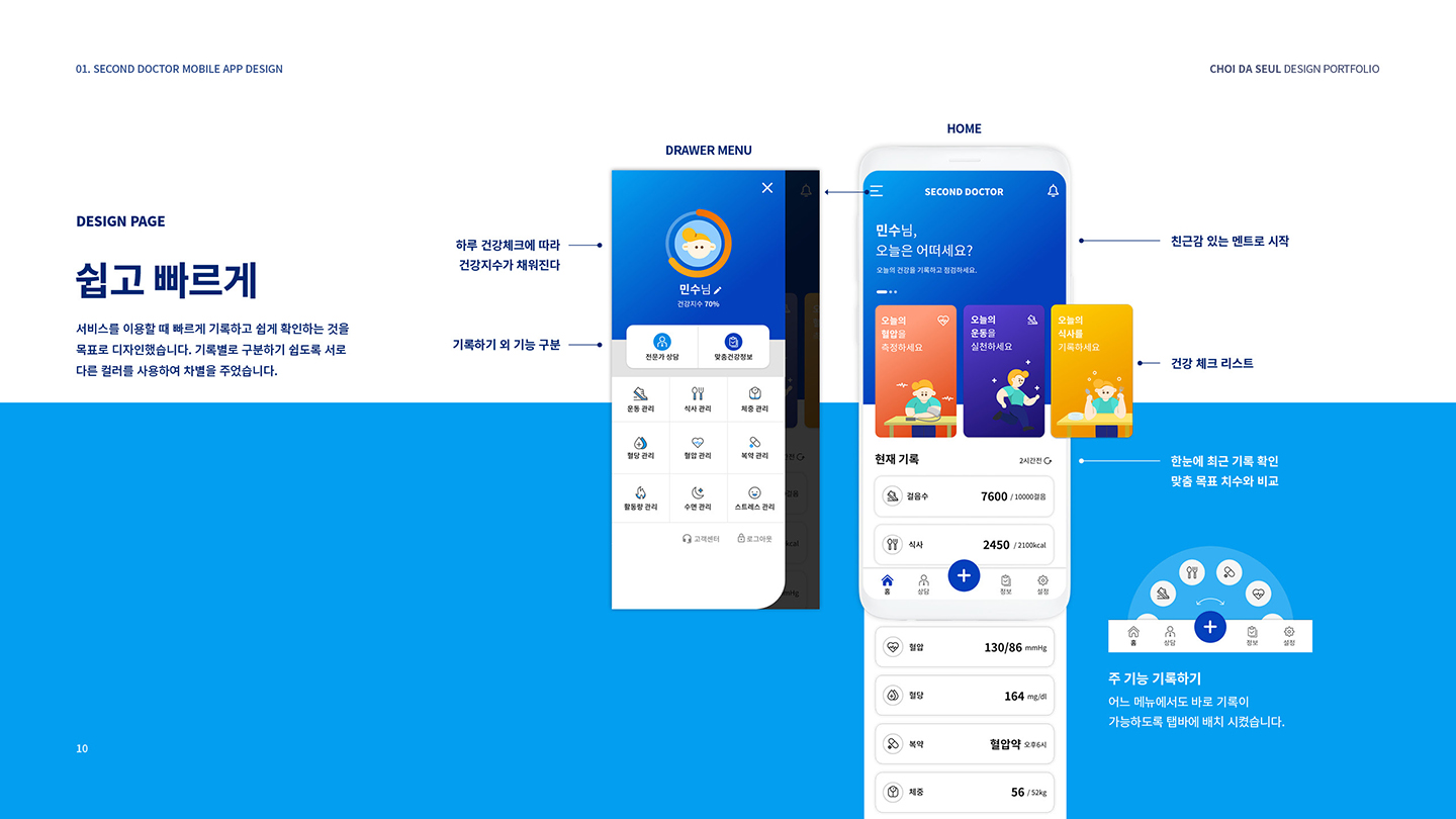 세컨드 닥터 / UI/UX 디자이너 취업 아카데미 최다슬7