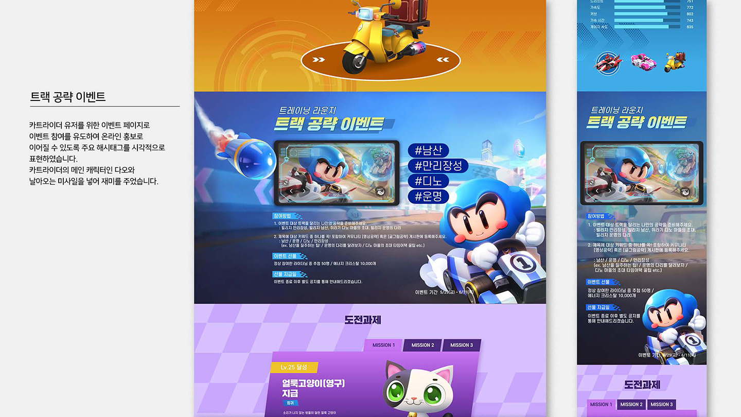 카트라이더 / UI/UX 디자이너 취업 아카데미 최수인7