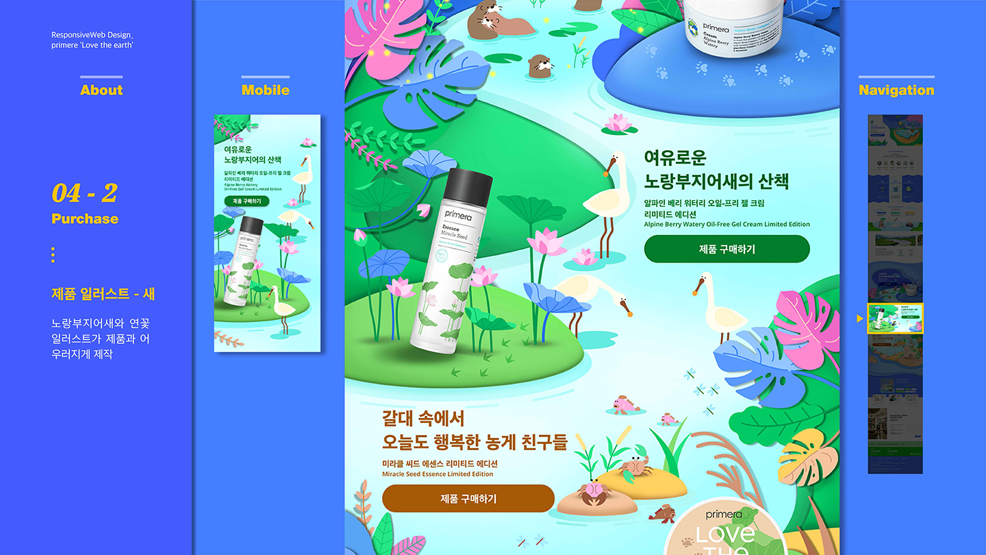 2020 primere Love the Earth / 취업 아카데미(모바일 & 웹 UX/UI 디자인 포트폴리오 실무 프로젝트) 강은지8