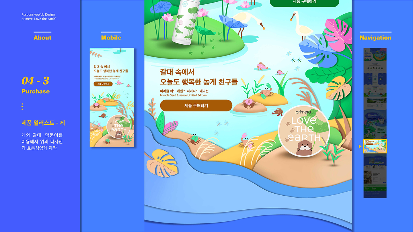 2020 primere Love the Earth / 취업 아카데미(모바일 & 웹 UX/UI 디자인 포트폴리오 실무 프로젝트) 강은지9