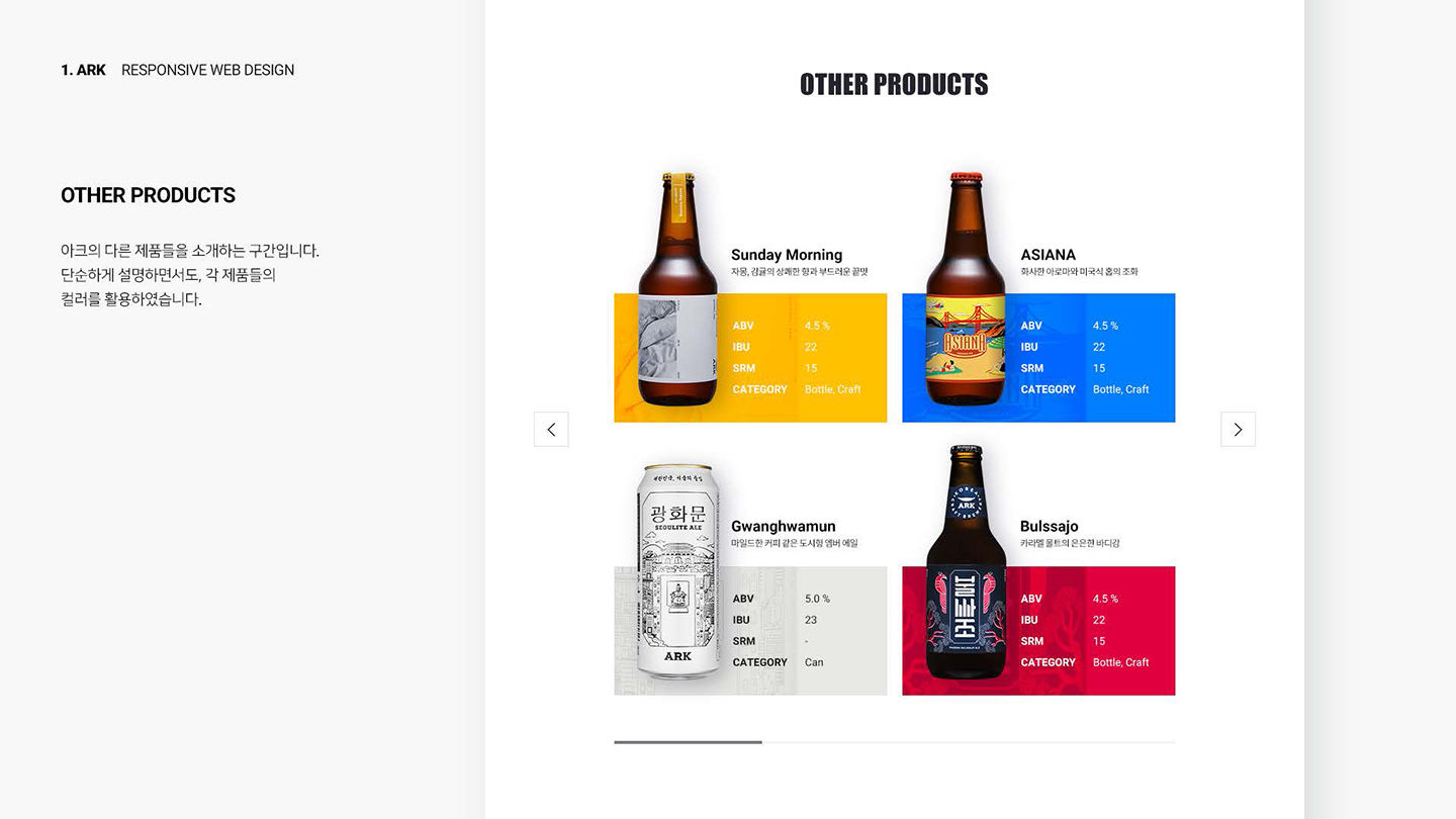 아크 반응형웹 / UI/UX 디자이너 취업 아카데미 박소희13