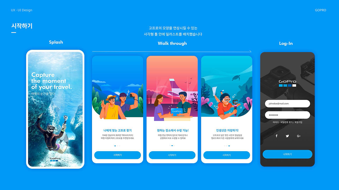 GoPro / UI/UX 디자이너 취업 아카데미 하정민4