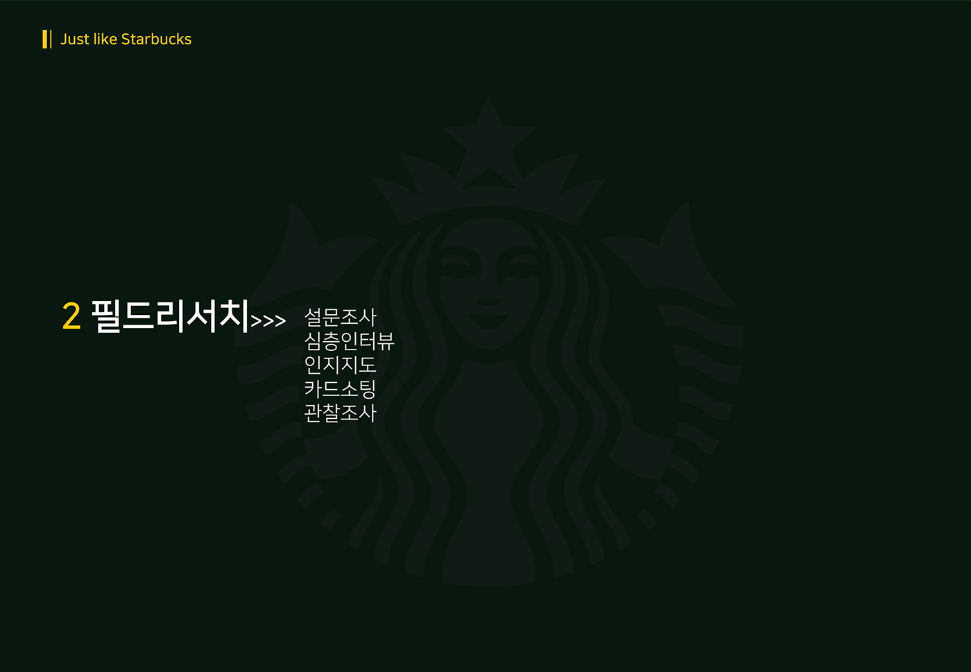 스타벅스 사이렌오더 / 라이트브레인 UX 아카데미 양O희, 정O원, 나O선7